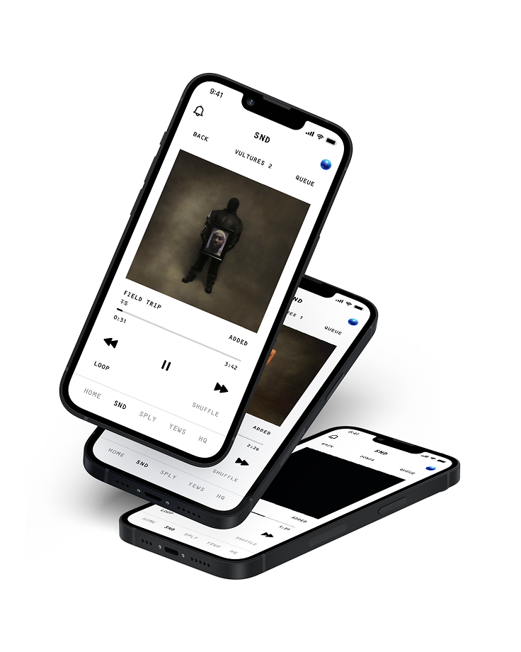 Yeezy App mockup 3